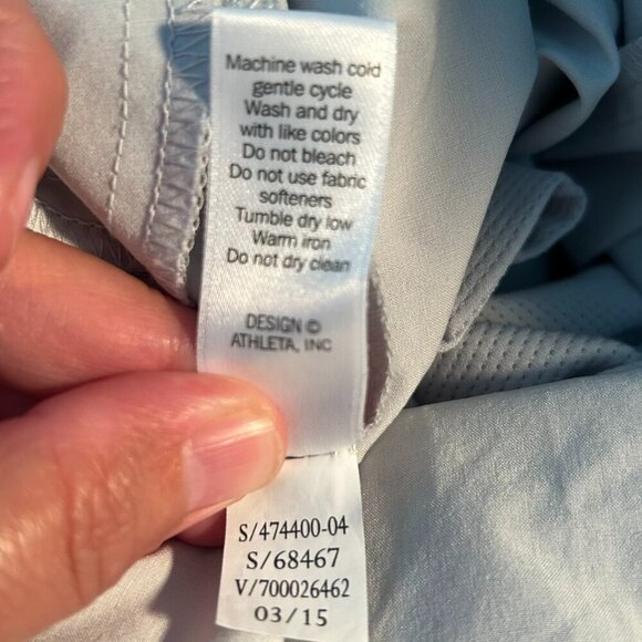 ATHLETA Light Grey Athletic Skort US L - Picture 7 of 7